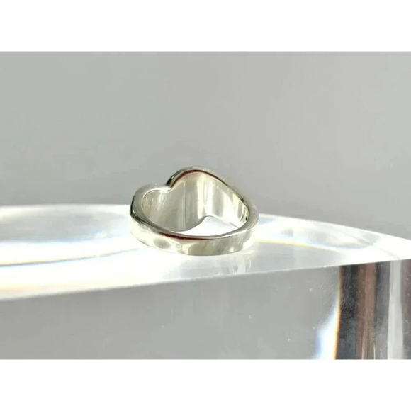 Onyx & Turquoise Inlaid Geometric Southwestern Style Vintage Unisex Ring sz 4.5 - Picture 3 of 8